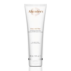 A highly effective fruit enzyme exfoliator for most skin types to use at home.